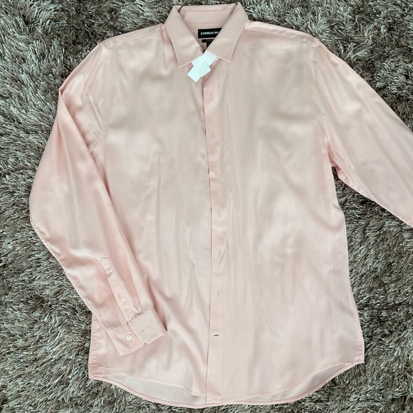 Express Extra Slim Fit Button Up - Picture 2 of 12